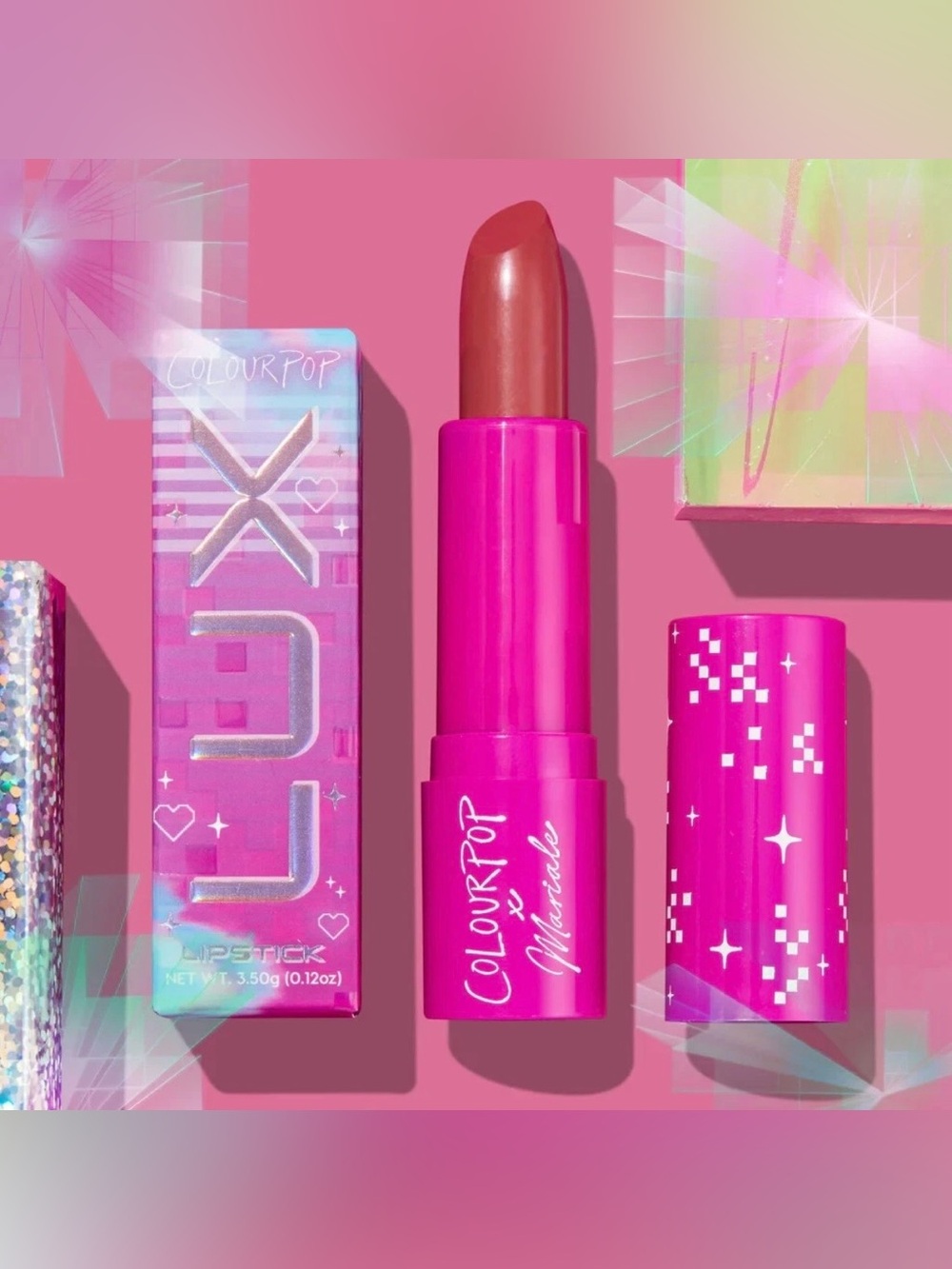 NIB Colourpop x Mariale “Lux Lipstick” in Cyber Babe *discontinued*